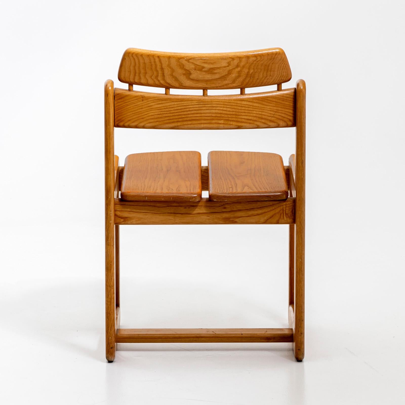 Ash Set of four 'Tapiolina' chairs by I. Tapiovaara for Fratelli Montina, 1970/80s For Sale