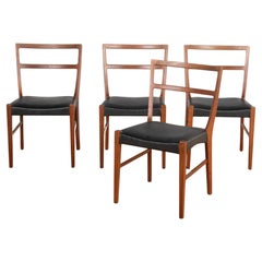 Set of Four Teak Dining Chairs by Johannes Andersen