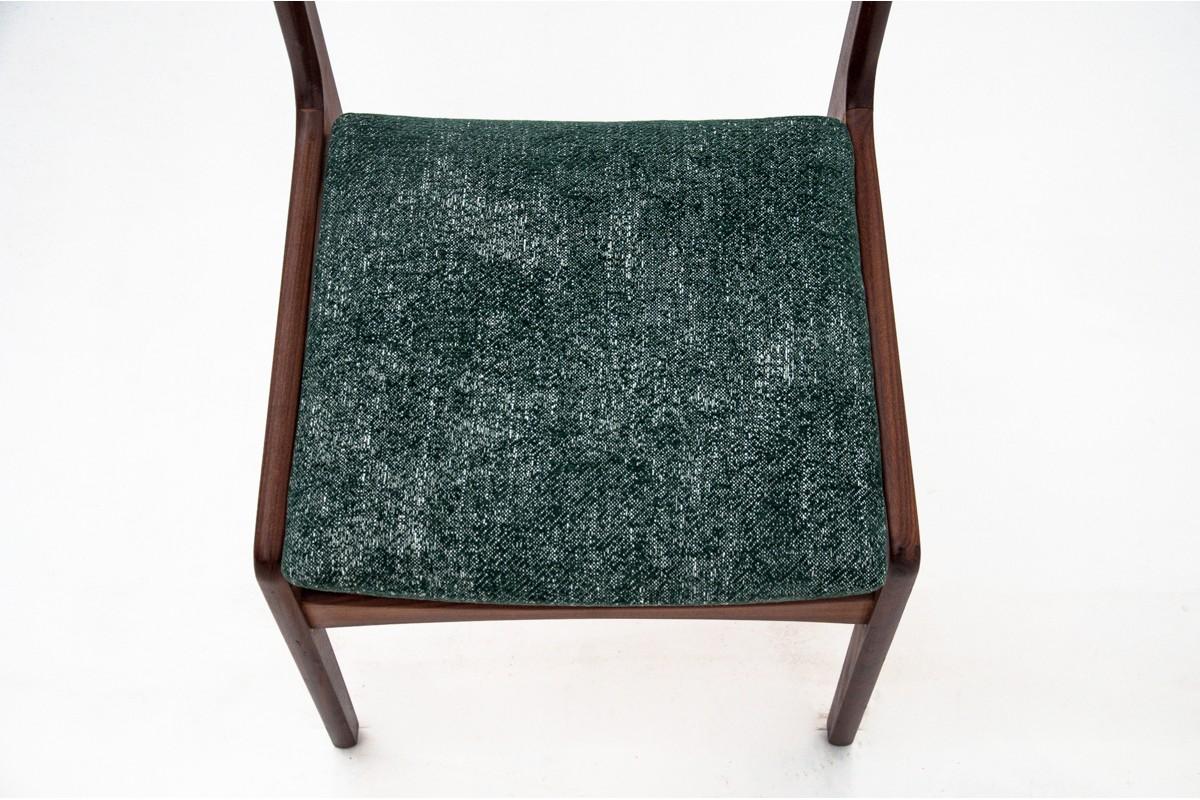 Danese Set di quattro sedie vintage in teak, design retrò danese, anni '50 in vendita