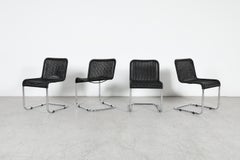 Set of Four Tecta D41-Style Cantilever Chairs by Marcel Breuer