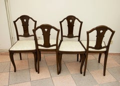 Set of Four Thonet Chairs Attributed to Otto Prutscher