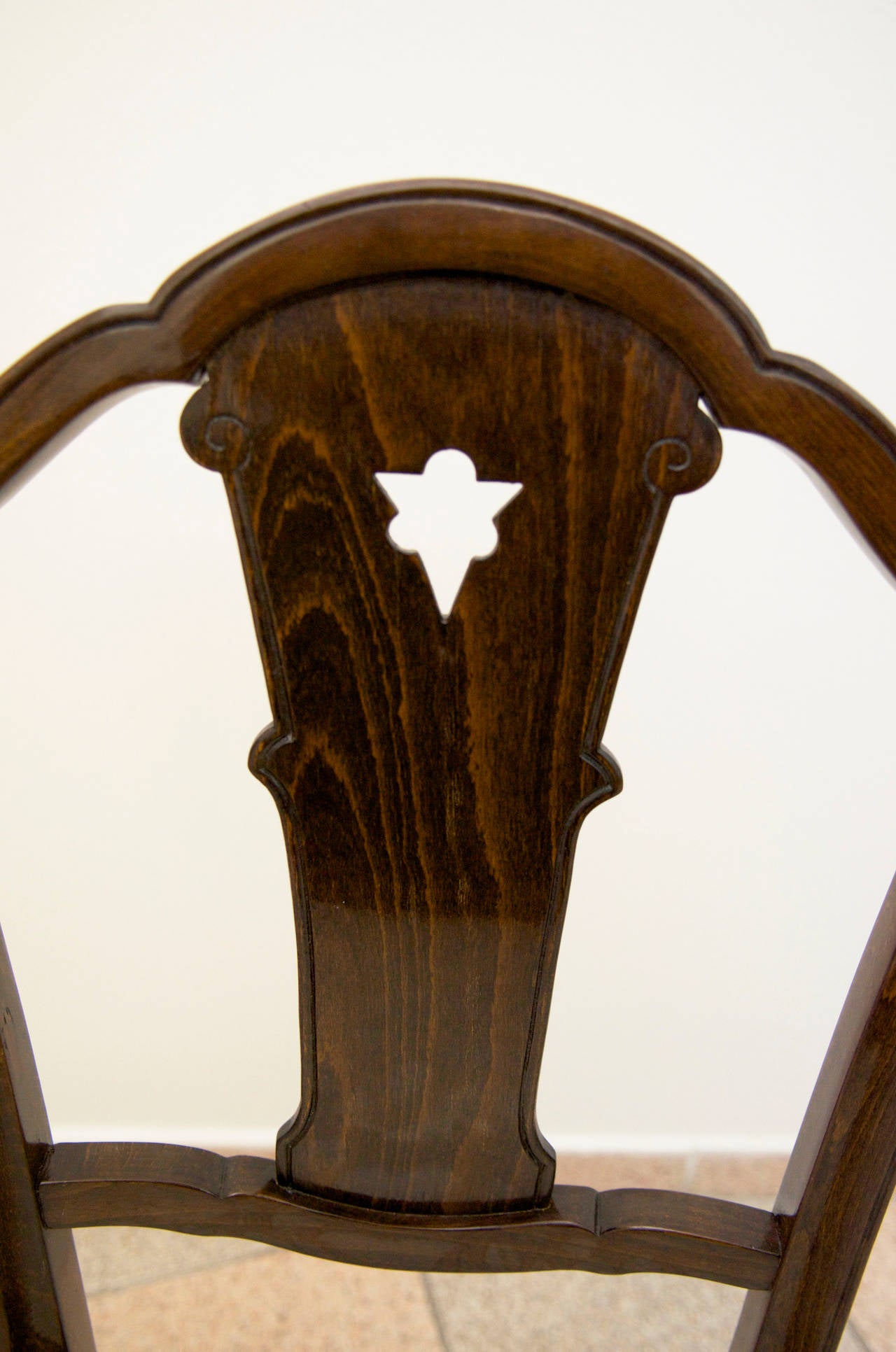 Secessione di Vienna Set di quattro sedie Thonet attribuite a Otto Prutscher in vendita