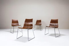 Set di quattro sedie da pranzo Tønnestav di Kjell Richardsen per Tynes Møbelfabrikk