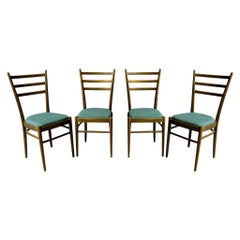 Set of Four Ton Dining Chairs, Czechoslovakia, 1960s