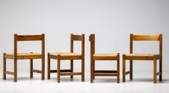 Set of Four Torbecchia Dining Chairs by Giovanni Michelucci for Poltronova