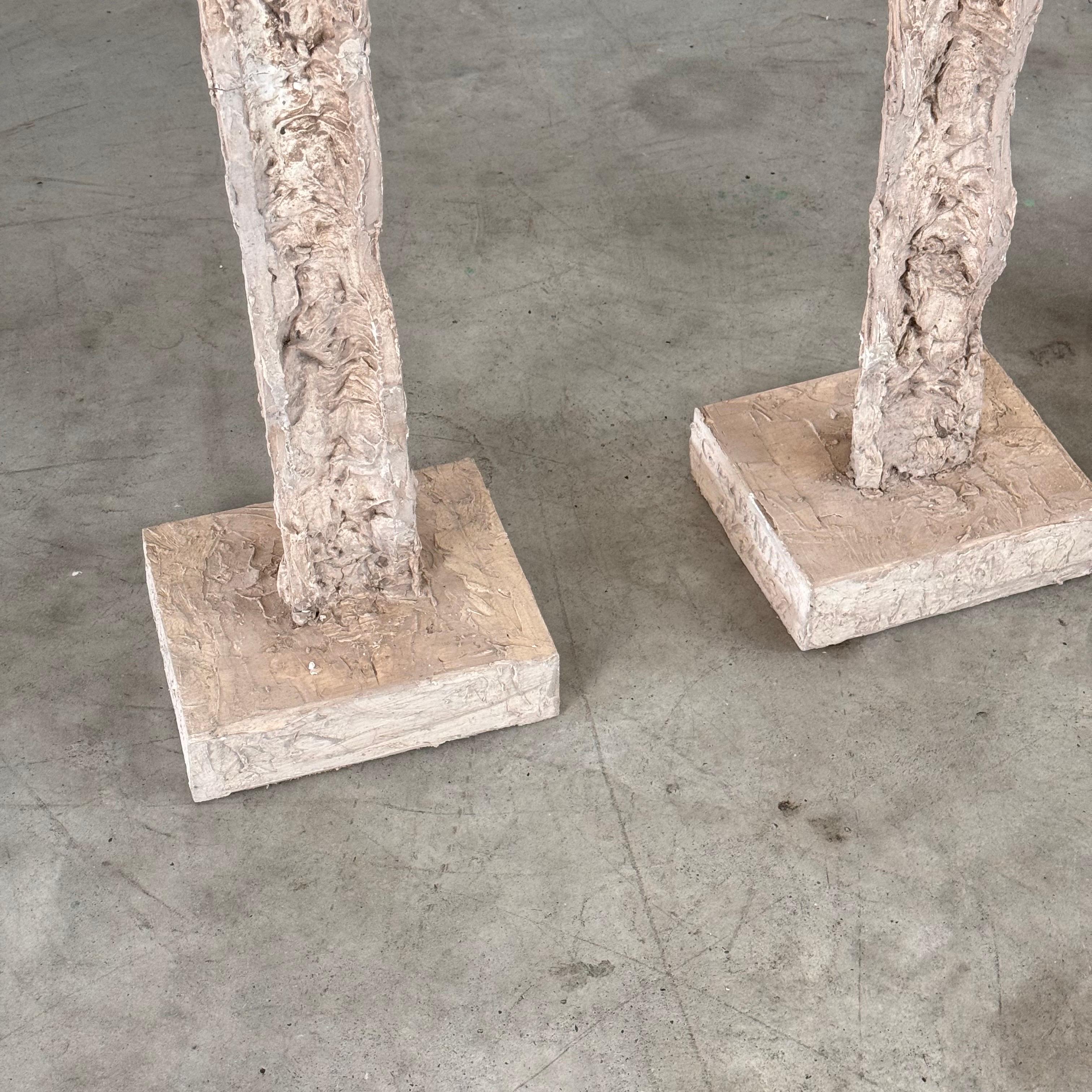 Mid-Century moderno Set di quattro sculture Totem di Aldo Guarnieri, Italia 1960 in vendita