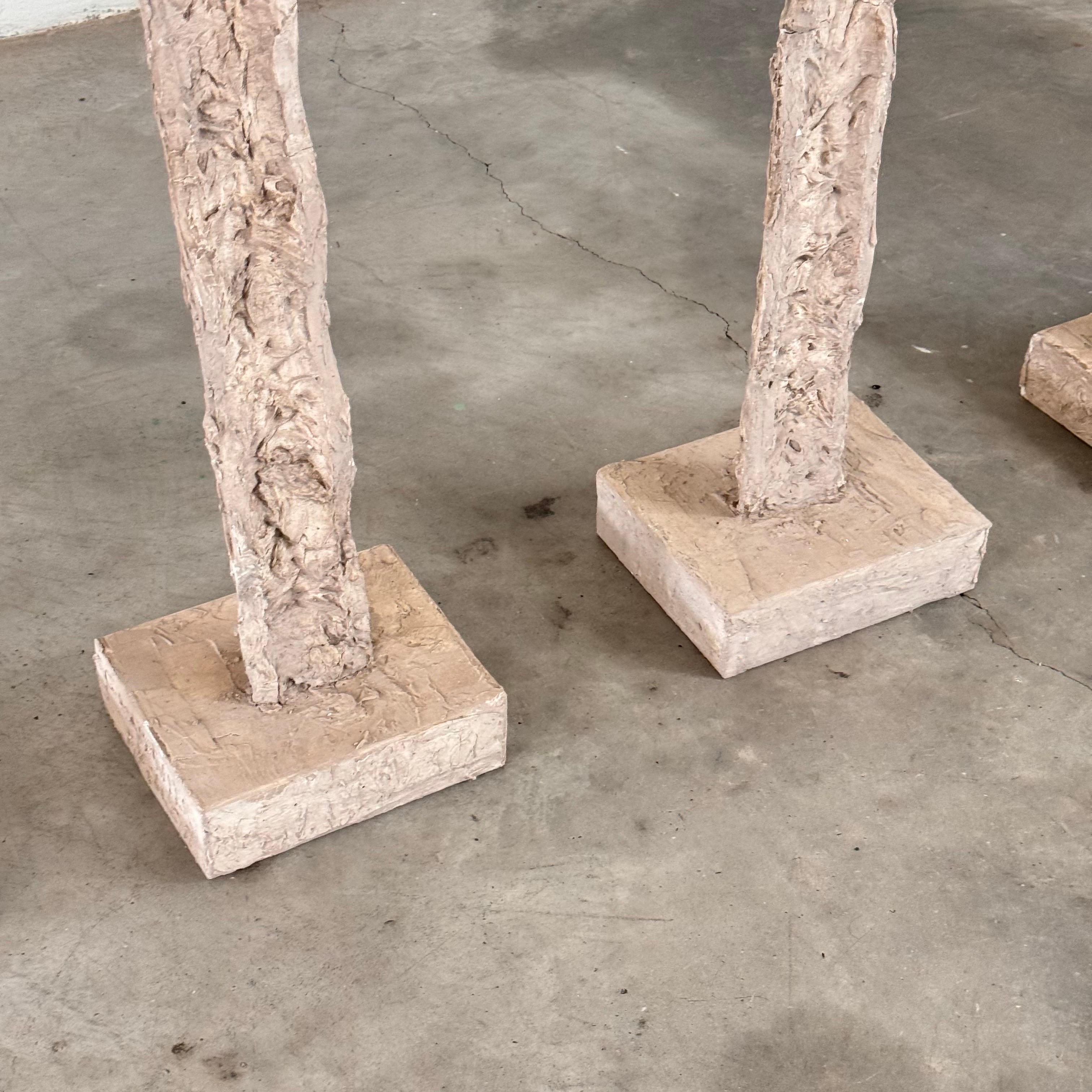 Fatto a mano Set di quattro sculture Totem di Aldo Guarnieri, Italia 1960 in vendita