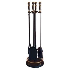 Set of Four Traditional Fireplace Tools by Pilgrim Manufacturing