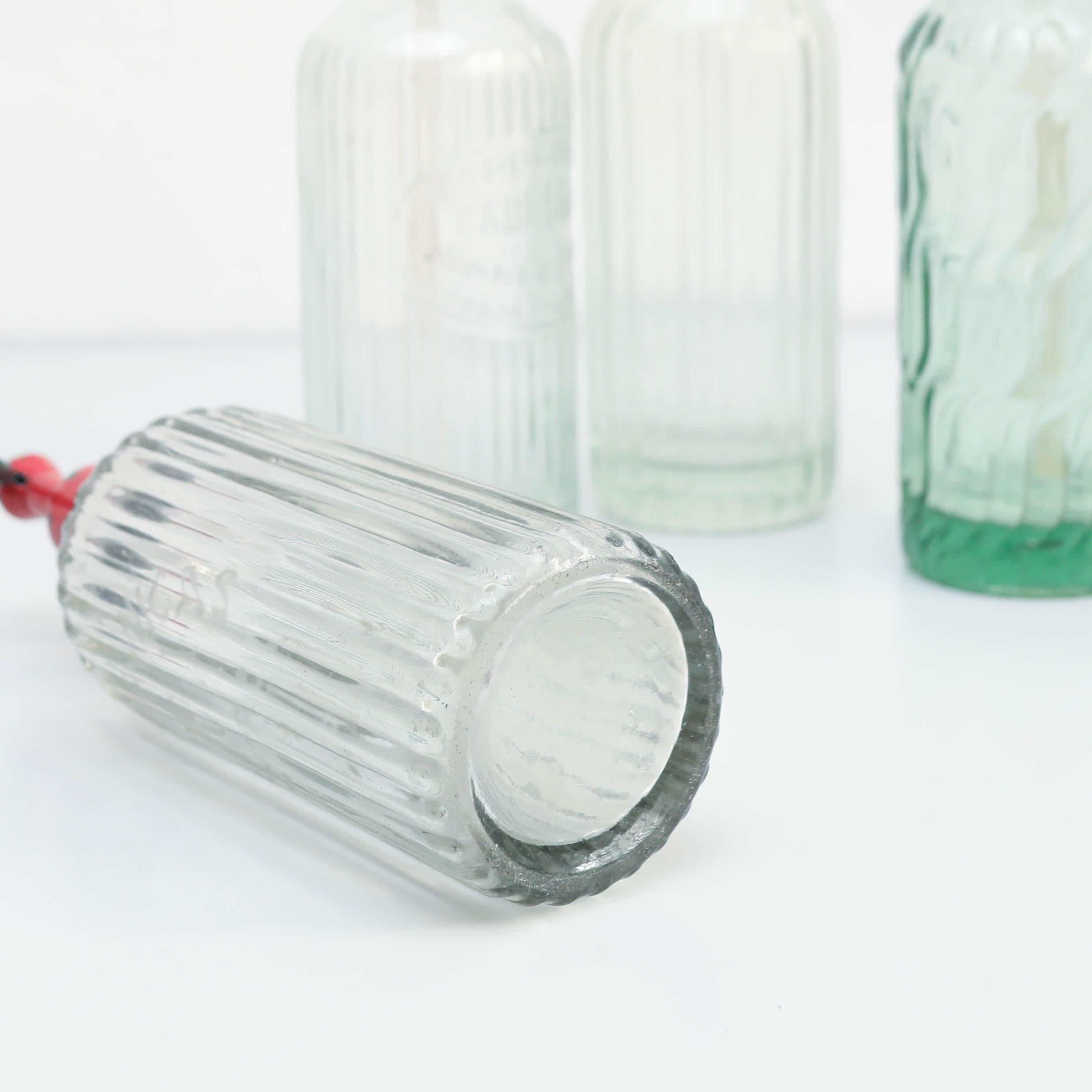 Juego de cuatro sifones de soda españoles tradicionales de época, circa 1970 en venta 8