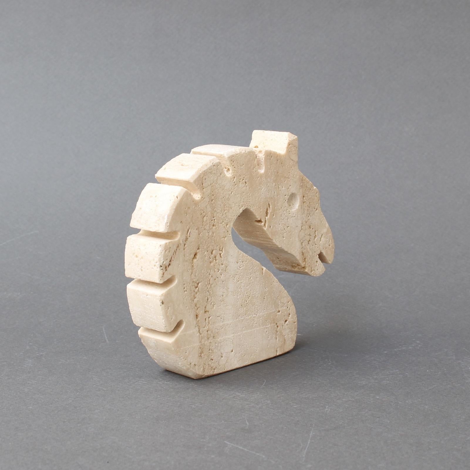 Set of Four Travertine Animals by Fratelli Mannelli, Italy circa 1970s 8