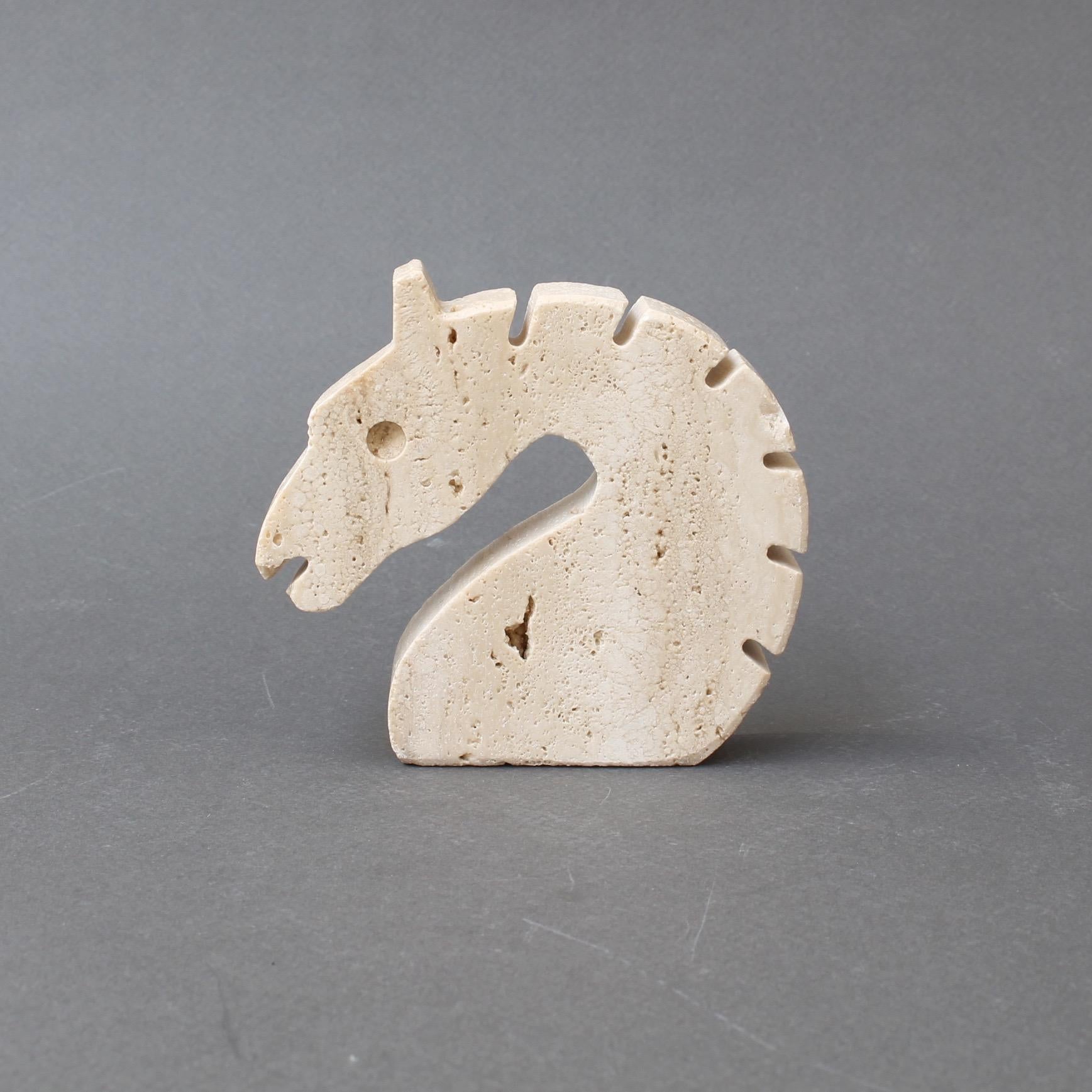Set of Four Travertine Animals by Fratelli Mannelli, Italy circa 1970s 9