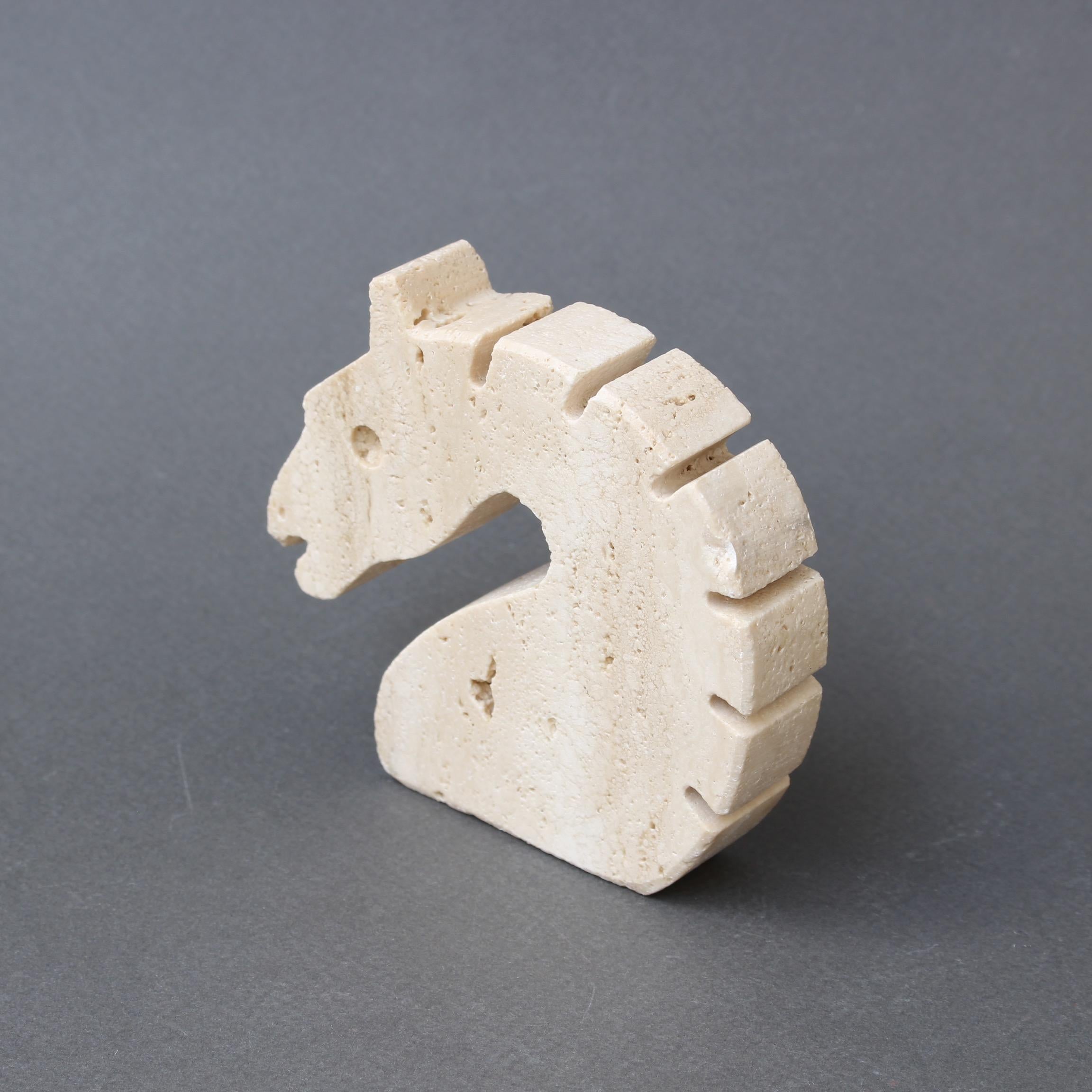 Set of Four Travertine Animals by Fratelli Mannelli, Italy circa 1970s 11