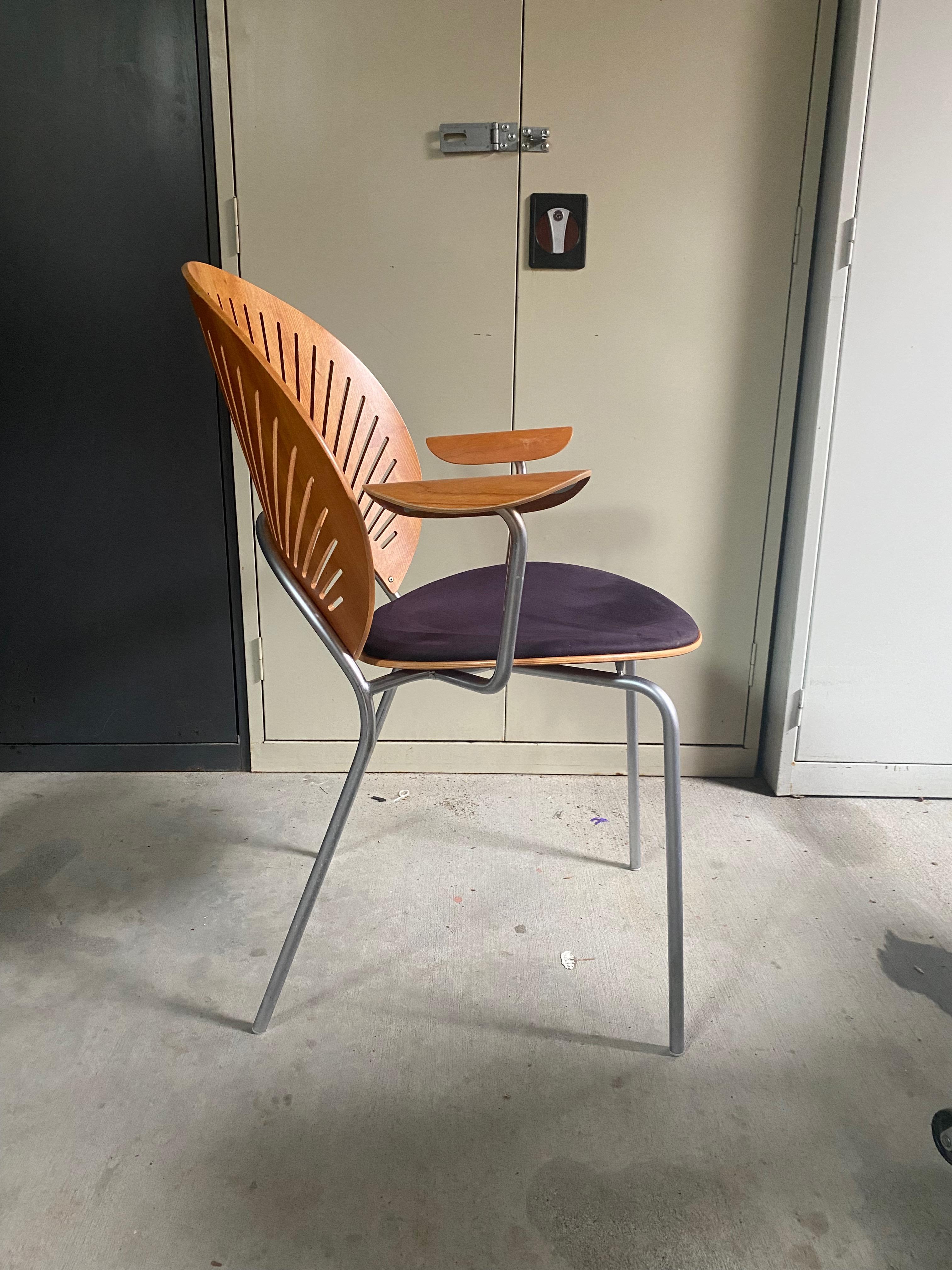 Danish Set of SIX Trinidad Armchairs by Nanna Ditzel for Fredericia Furniture-Denmark For Sale