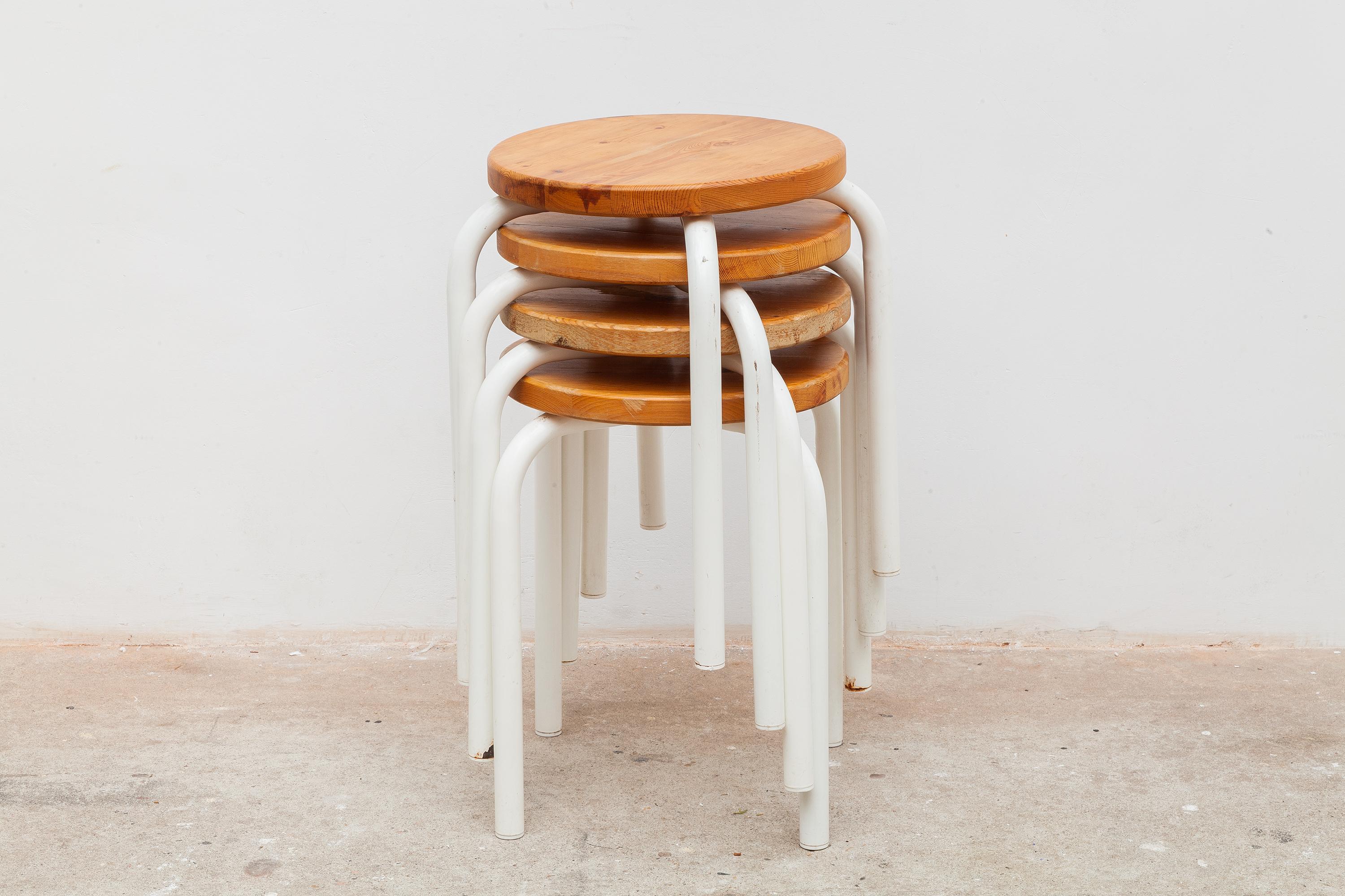 stacking stools vintage