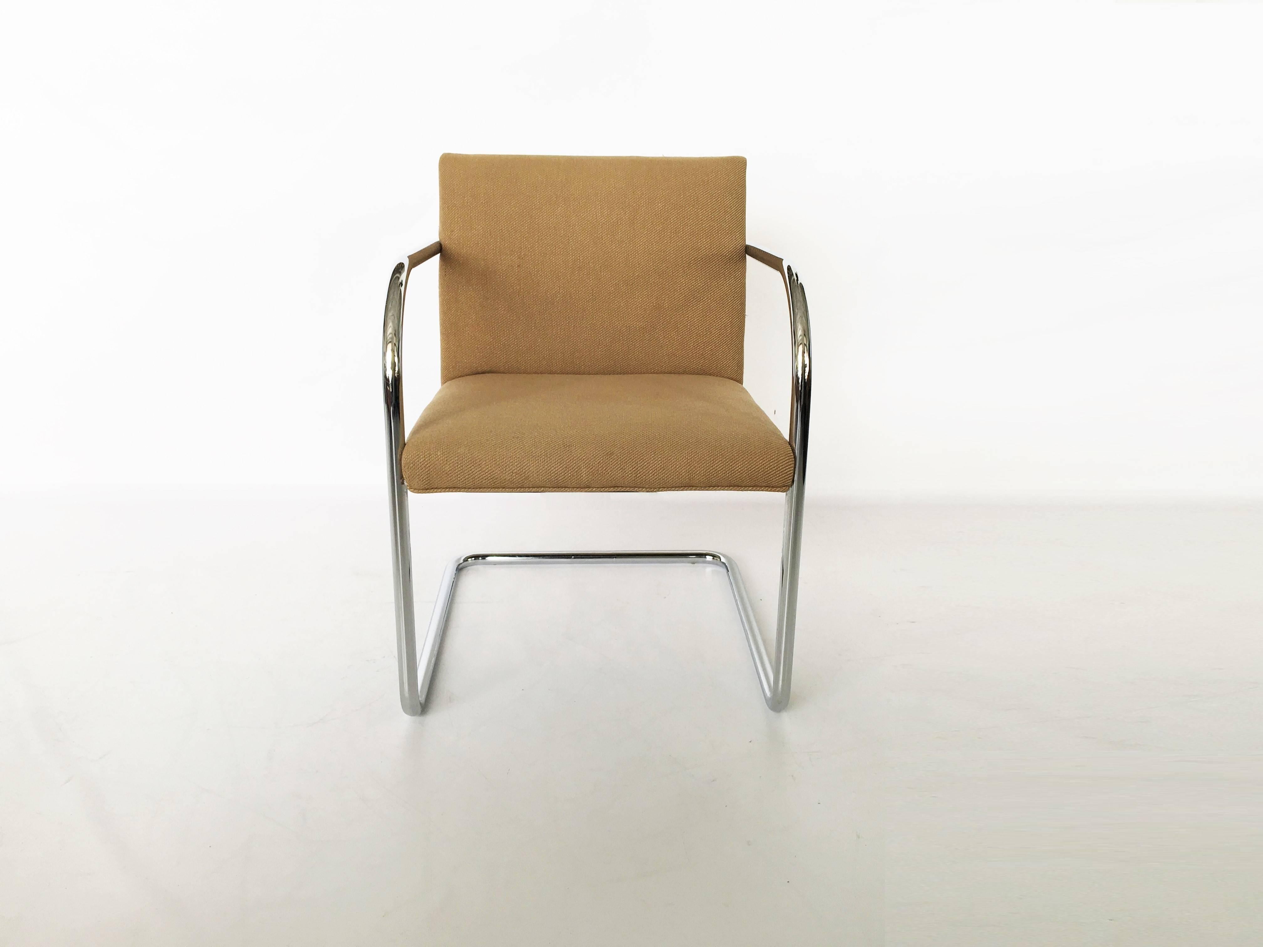 Set of Four Tubular Brno Chairs For Sale 1