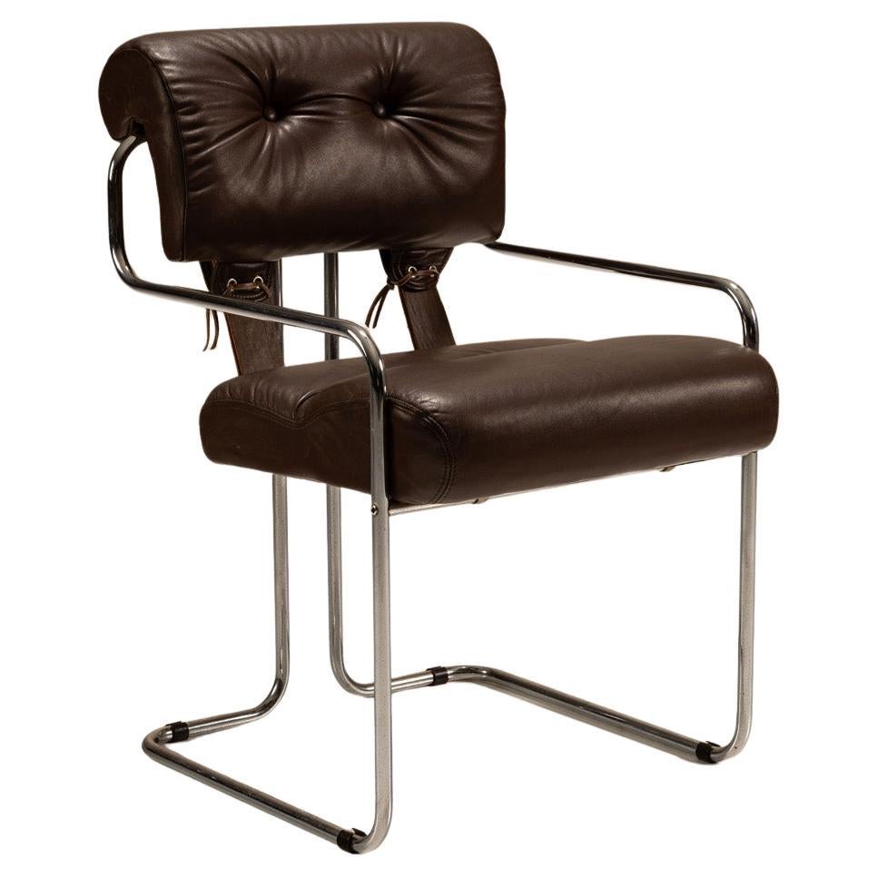 Satz von vier 
Tucroma
-Stühlen von Guido Faleschini für i4 Mariani, Italien 1970er