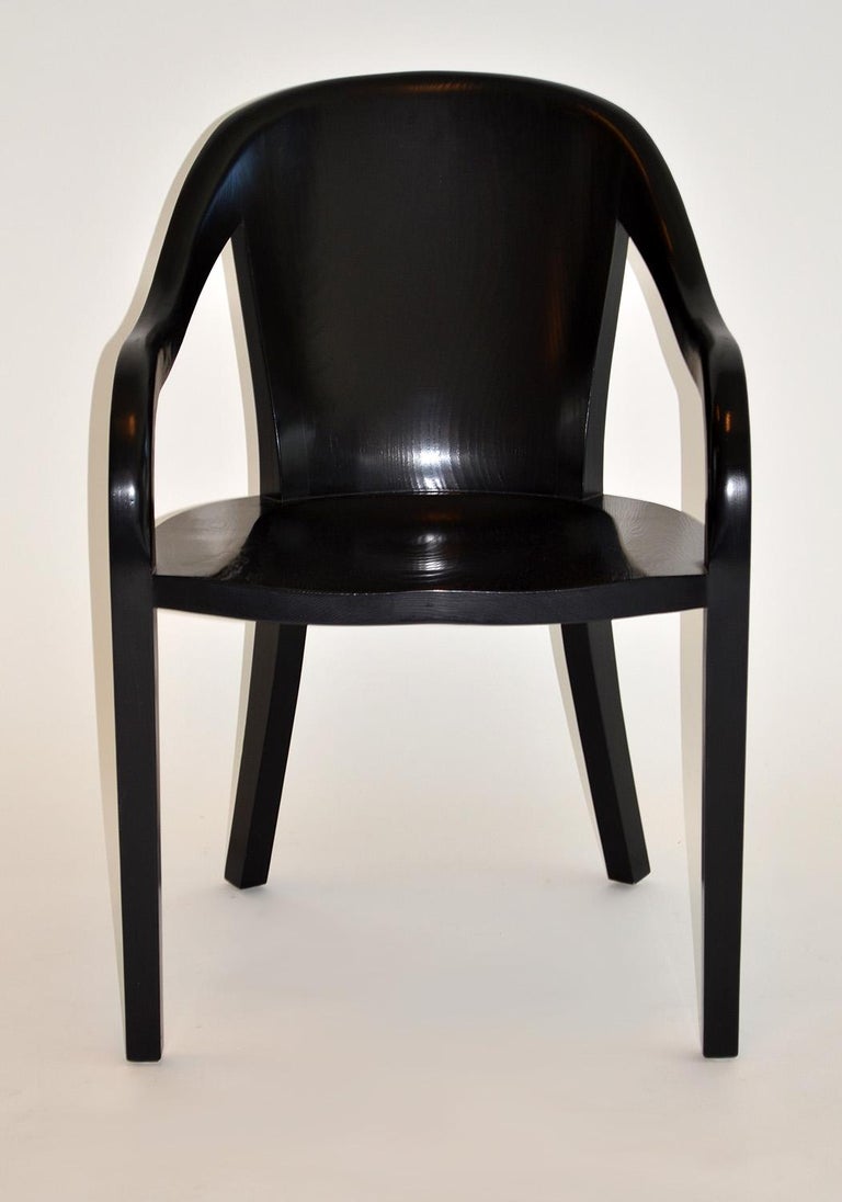 Set of Four University Chairs by Ward for Brickell Assoc at