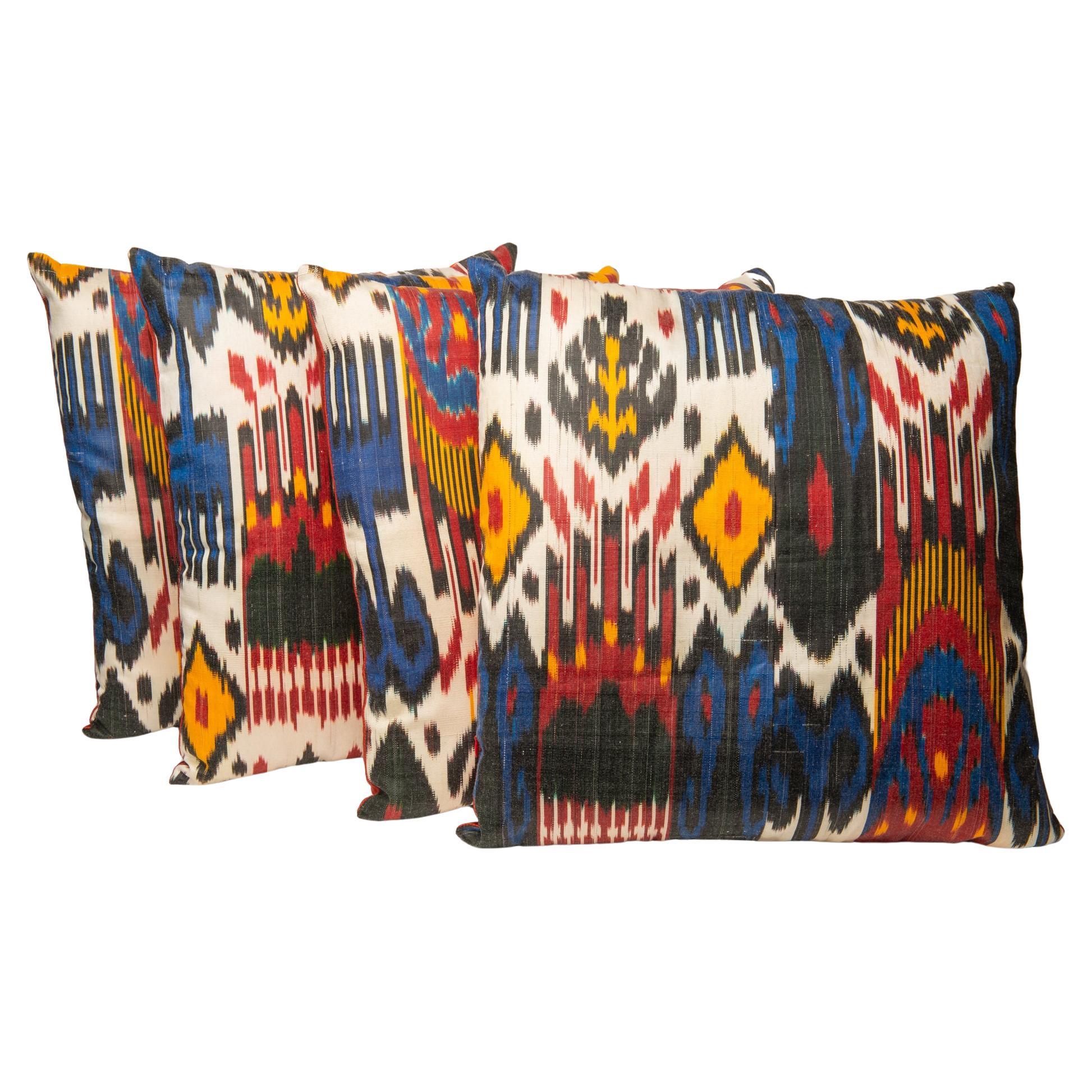 Set of Four Uzbekistan Pillows or Cushions For Sale