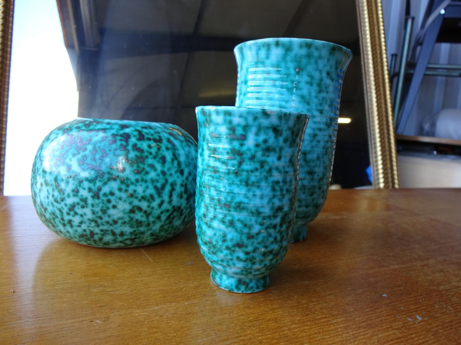 Set of Four Vases from Elchinger, France  4