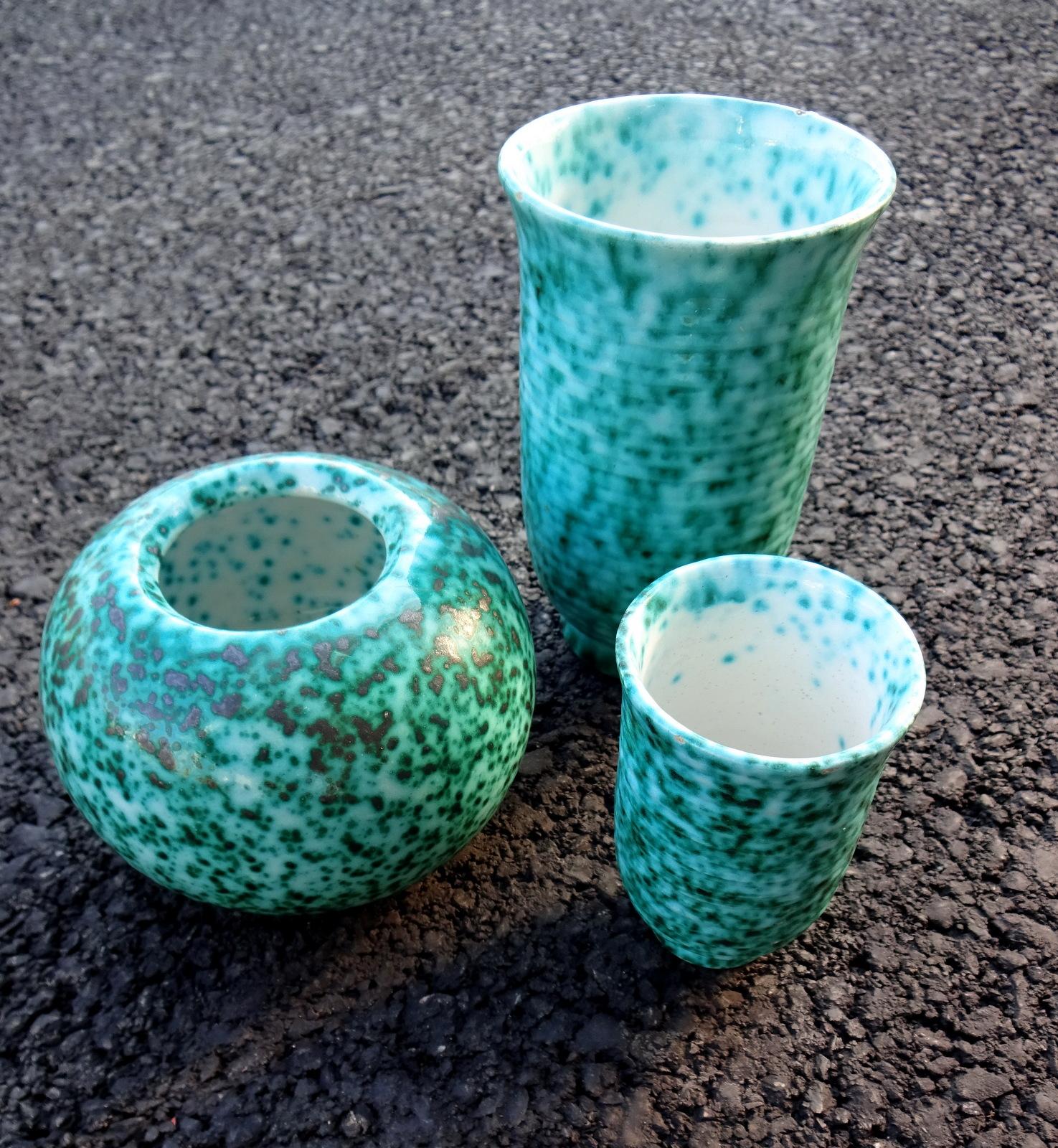 Set of Four Vases from Elchinger, France  6