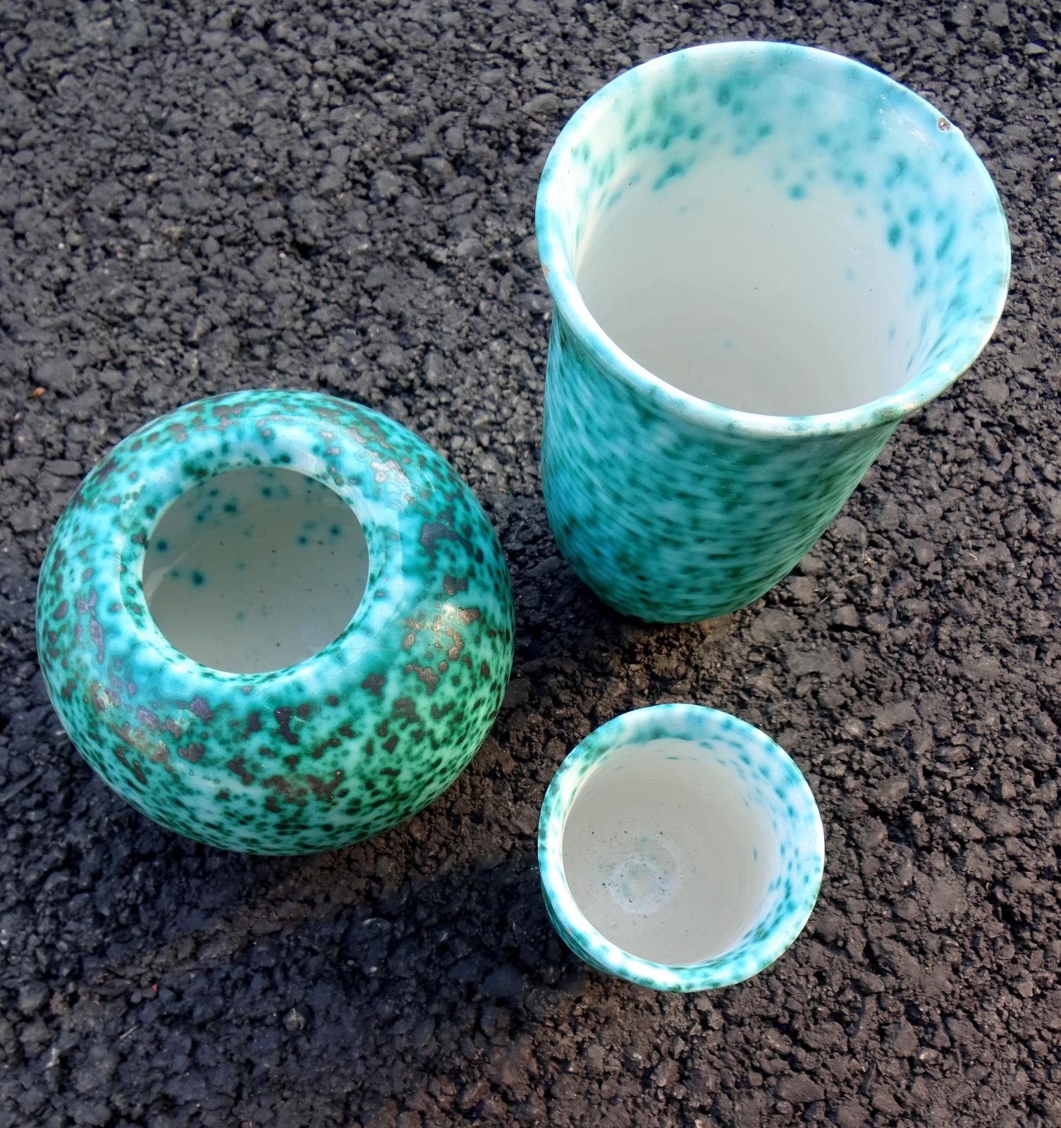 Set of Four Vases from Elchinger, France  2
