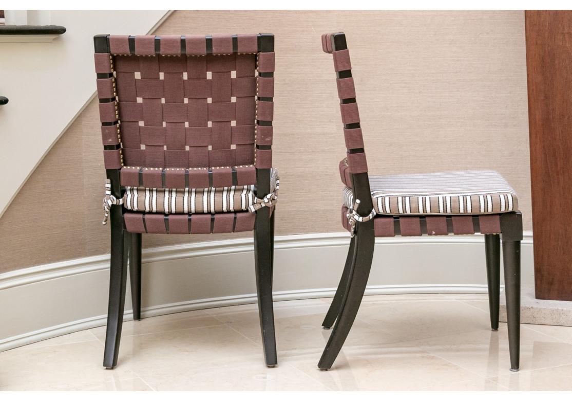 Set Of Four Vicente Wolf Klismos Style Chairs For Niedermaier For Sale 3