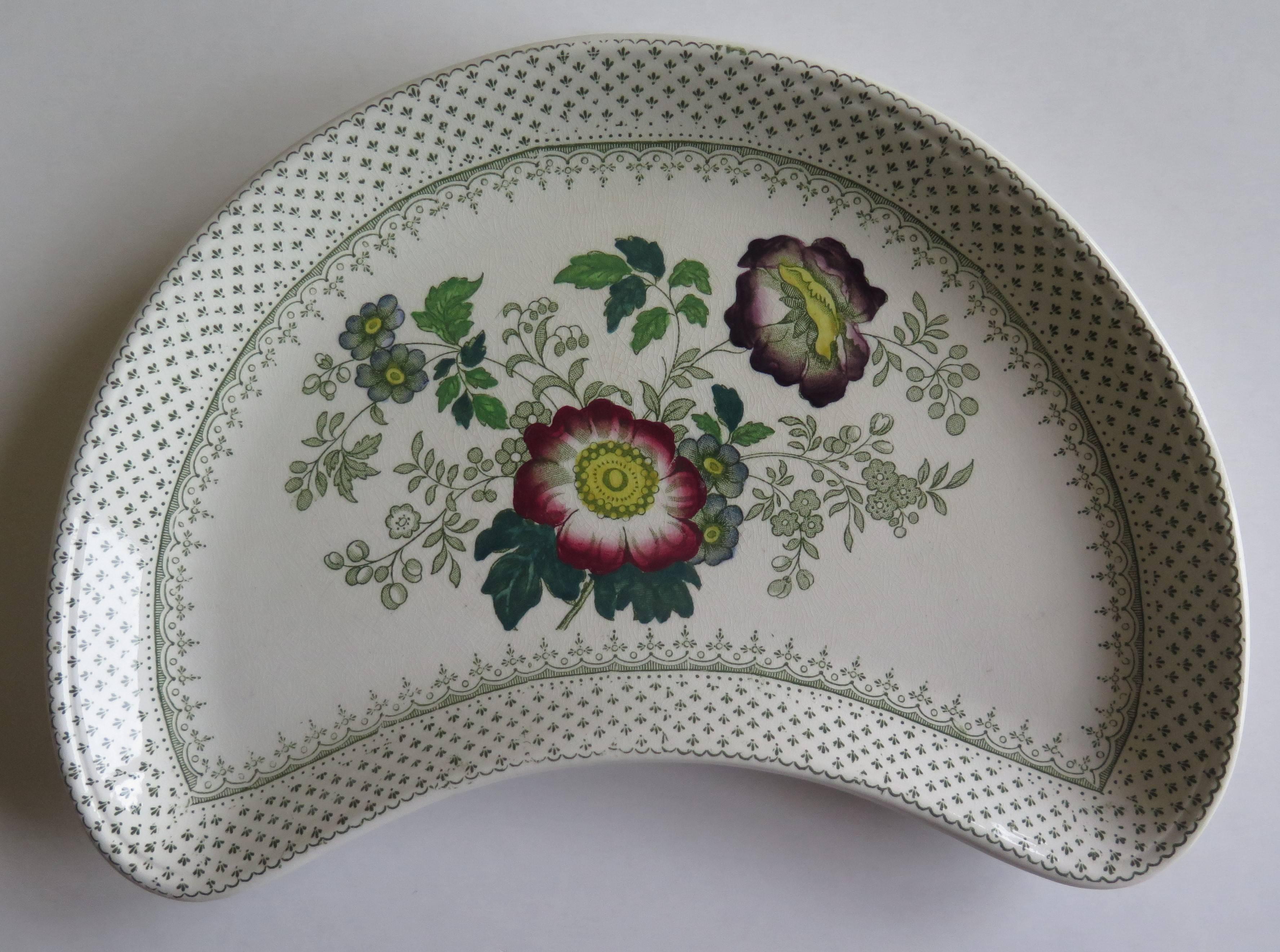 English Set of FOUR Victorian Masons Ashworths Ironstone Supper Dishes, circa 1890 For Sale
