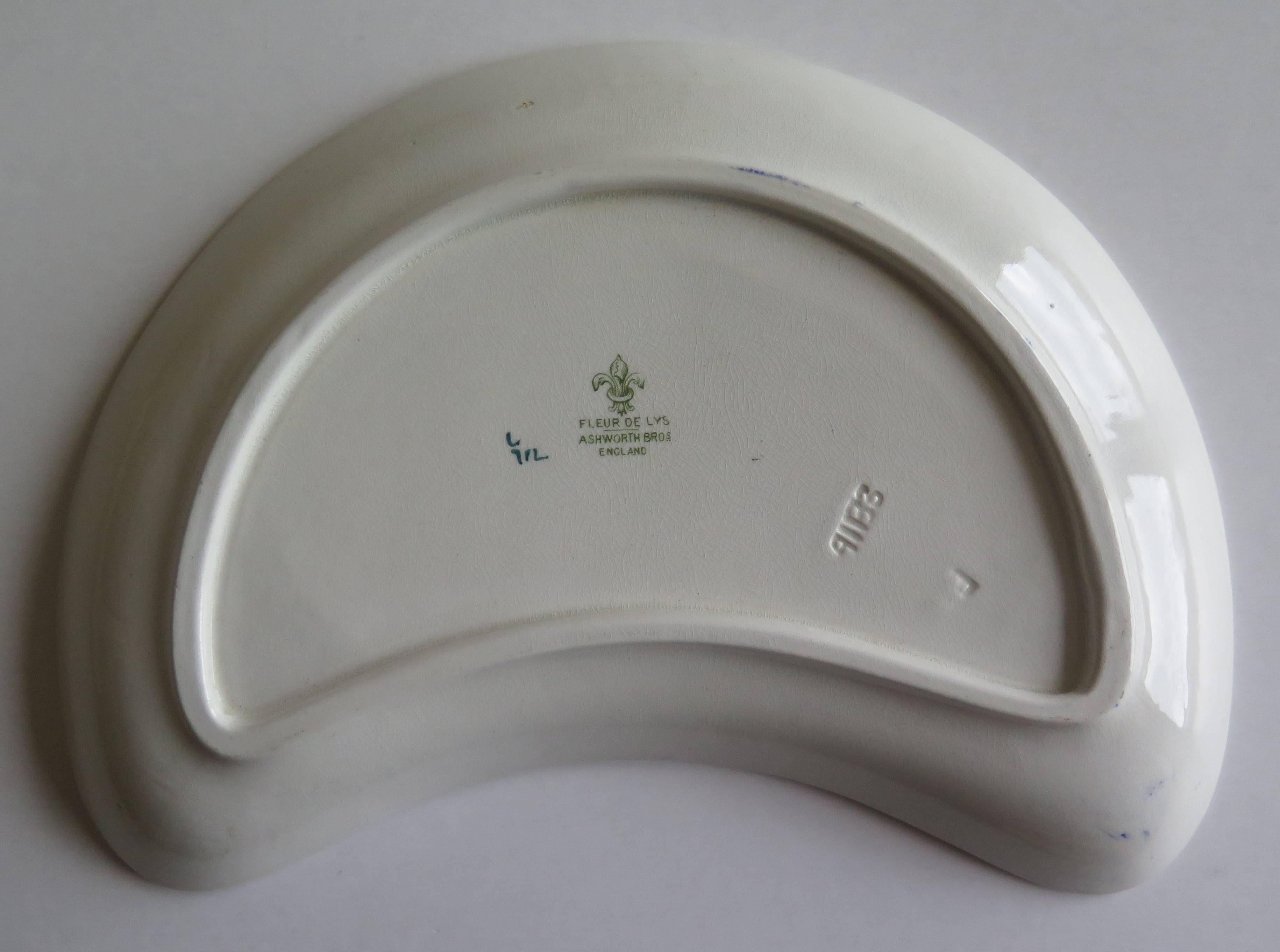 Lote de CUATRO Platos de Cena Victorianos Masons Ashworth's Ironstone, circa 1890 Alfarería en venta