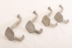 Set of Four Vienna Secession Aluminum Coat Hooks