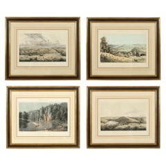 Antique Set of Four Views of Virginia Prints
