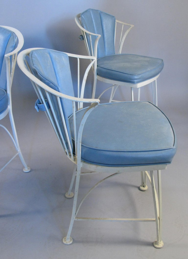 Set of Four Vintage 1950s Woodard Pinecrest Chairs at 1stDibs