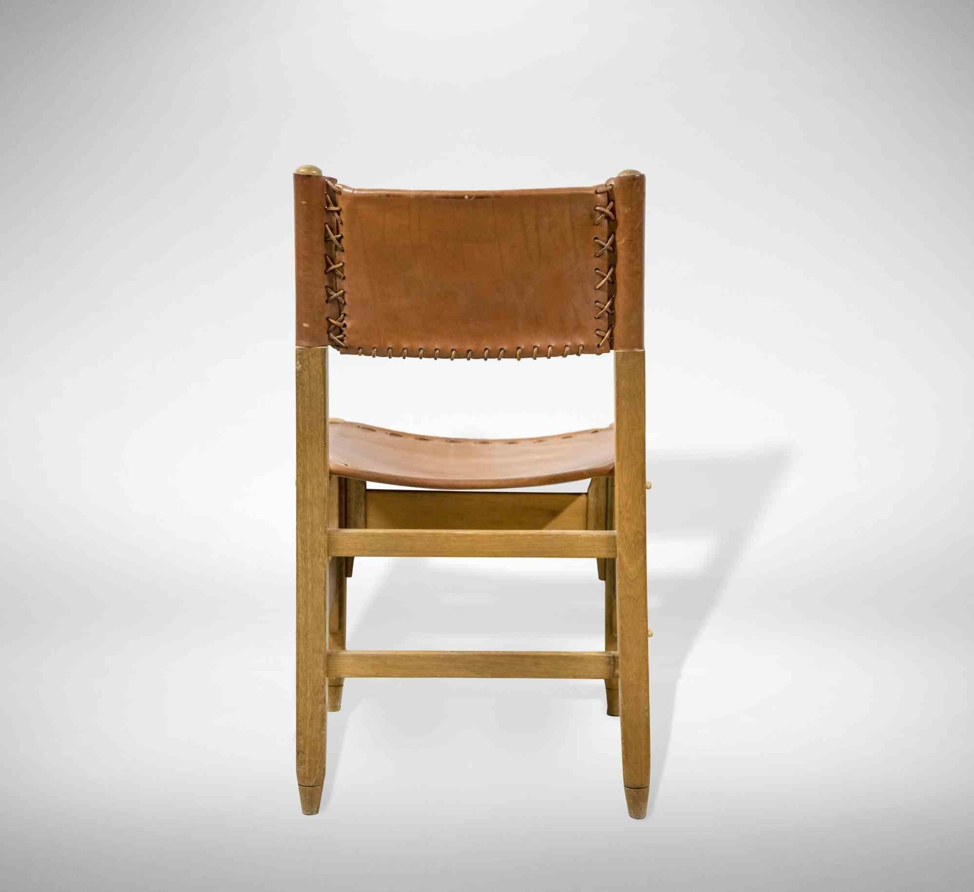 Set of Four Vintage Chairs by Werner Biermann for Arte Sano, Colombia 1960s In Good Condition In Roma, IT