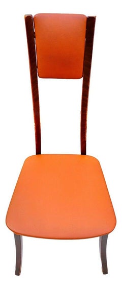 Set di quattro sedie vintage modello "S11 Program", design Angelo Mangiarotti, 1972