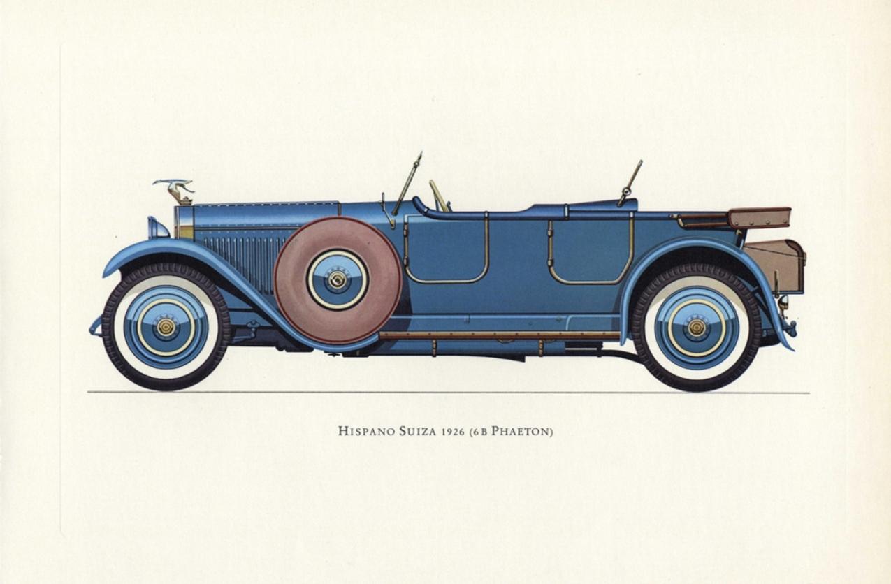 framed car pictures