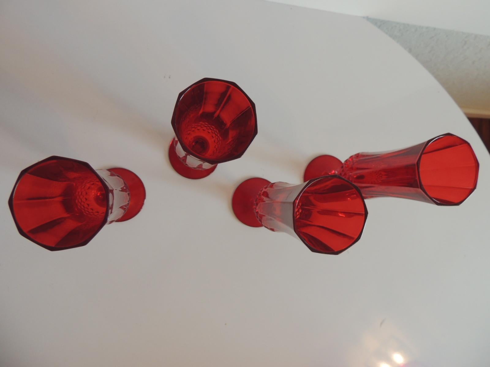 hand painted champagne glasses for sale