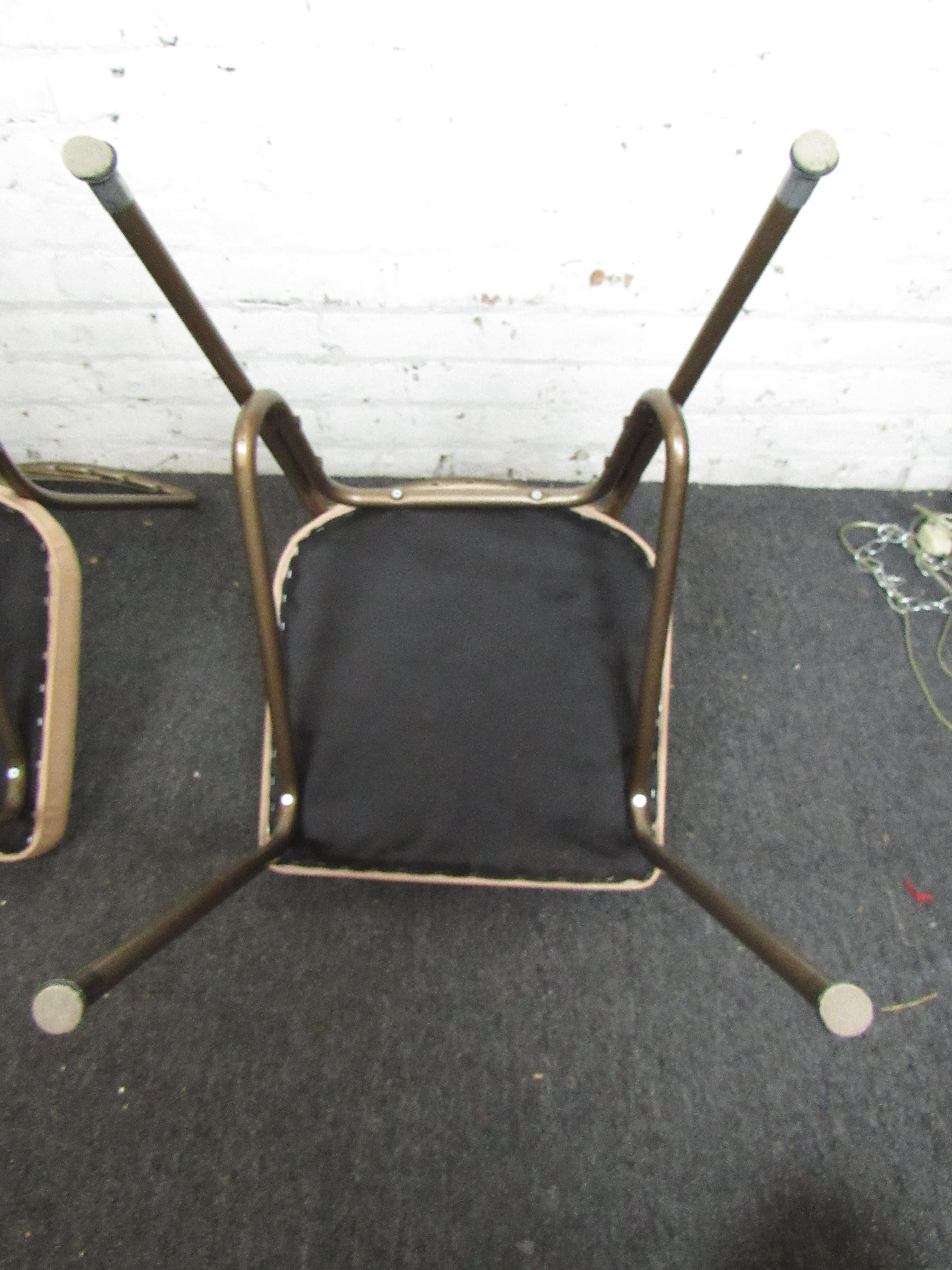 Set of Four Vintage Dining Room Chairs For Sale 2