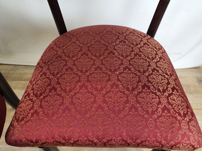 Set of Four Vintage Dining Room Chairs For Sale at 1stDibs