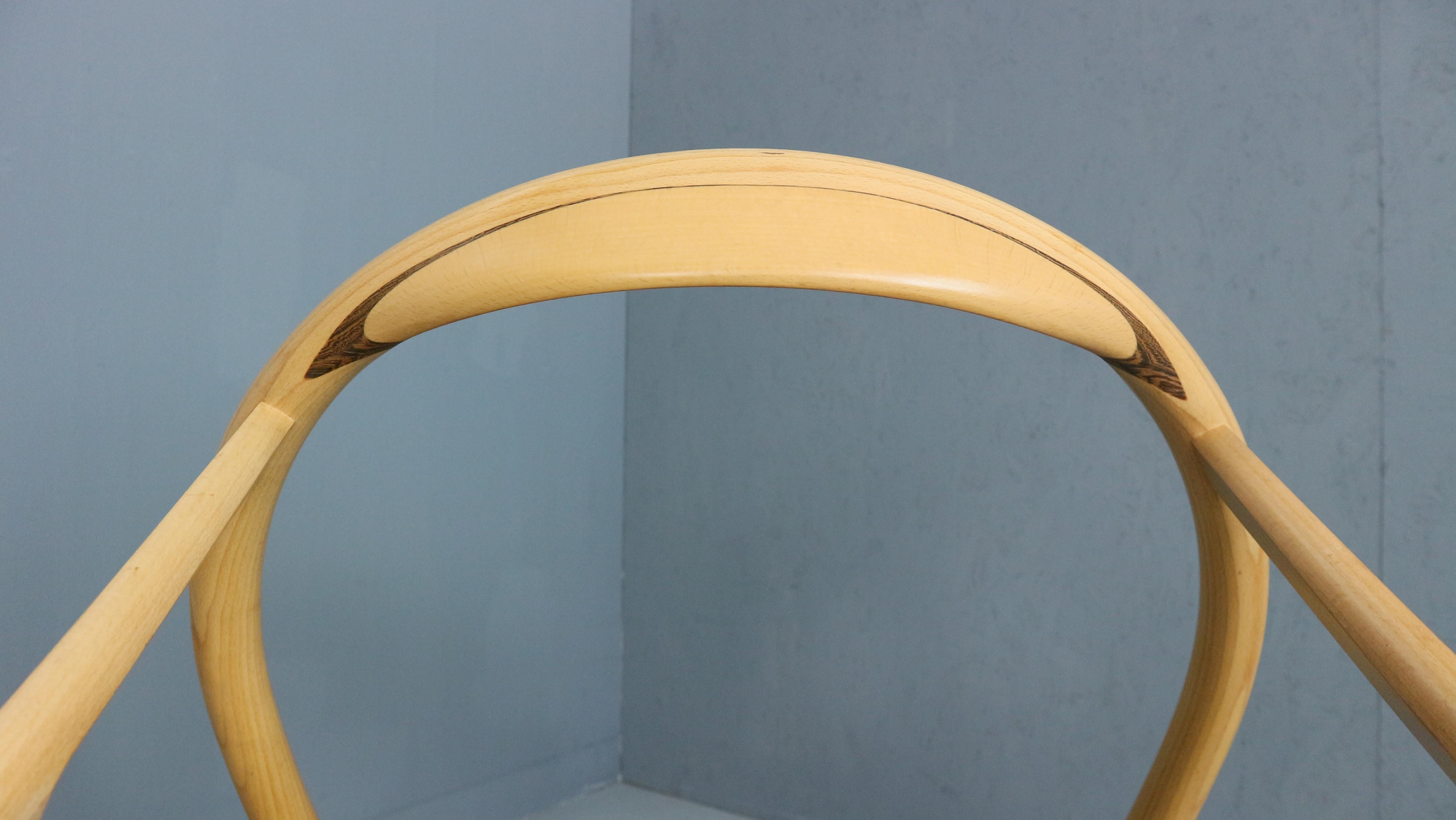 Satz von vier Vintage-Stühlen PP201 von Hans J Wegner für Pp Furniture, Dänemark im Angebot 10