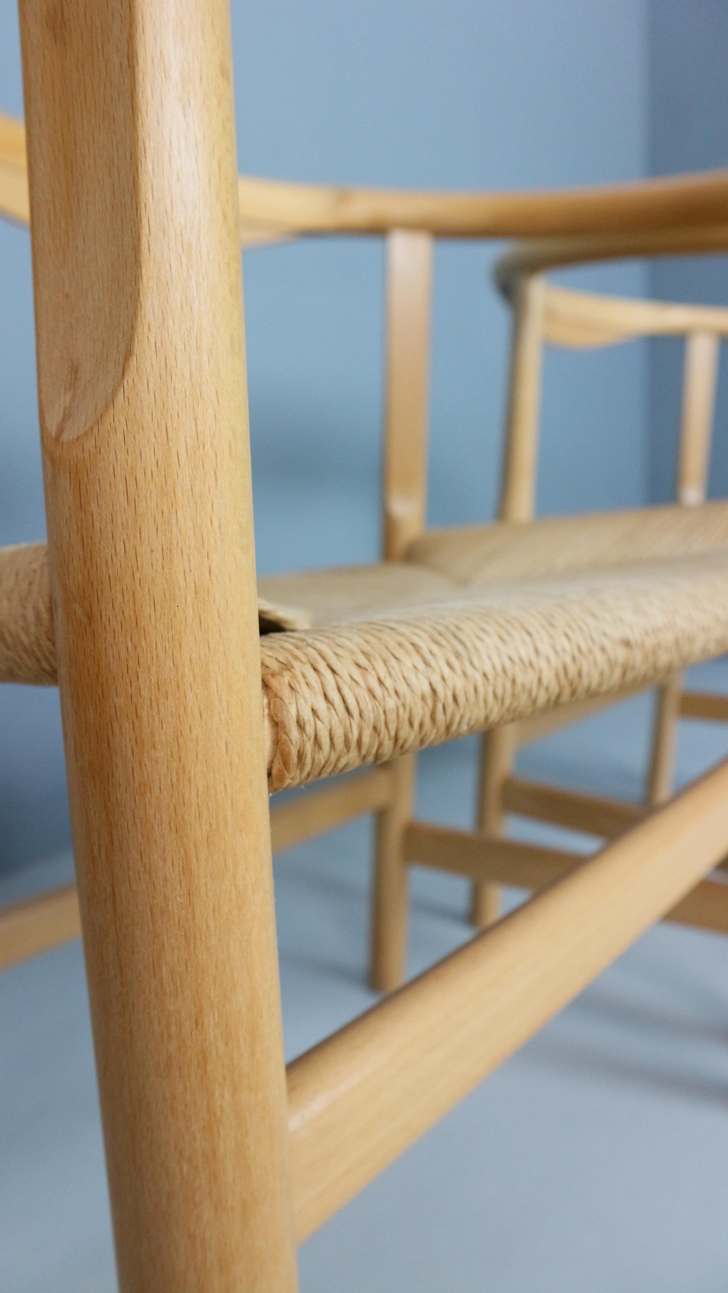 Satz von vier Vintage-Stühlen PP201 von Hans J Wegner für Pp Furniture, Dänemark im Angebot 2