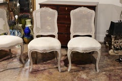 Set of Four Vintage French Side Chairs