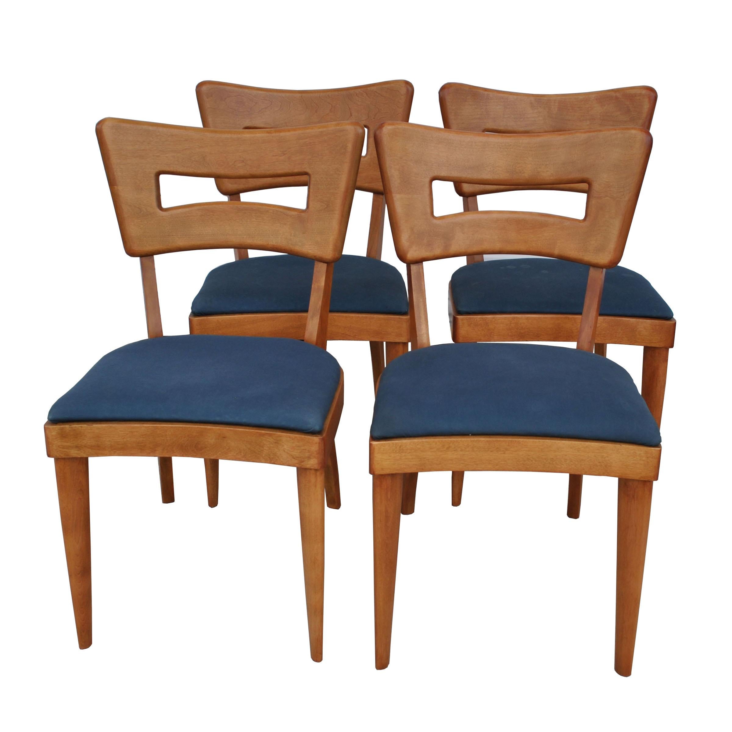 heywood wakefield dogbone chairs