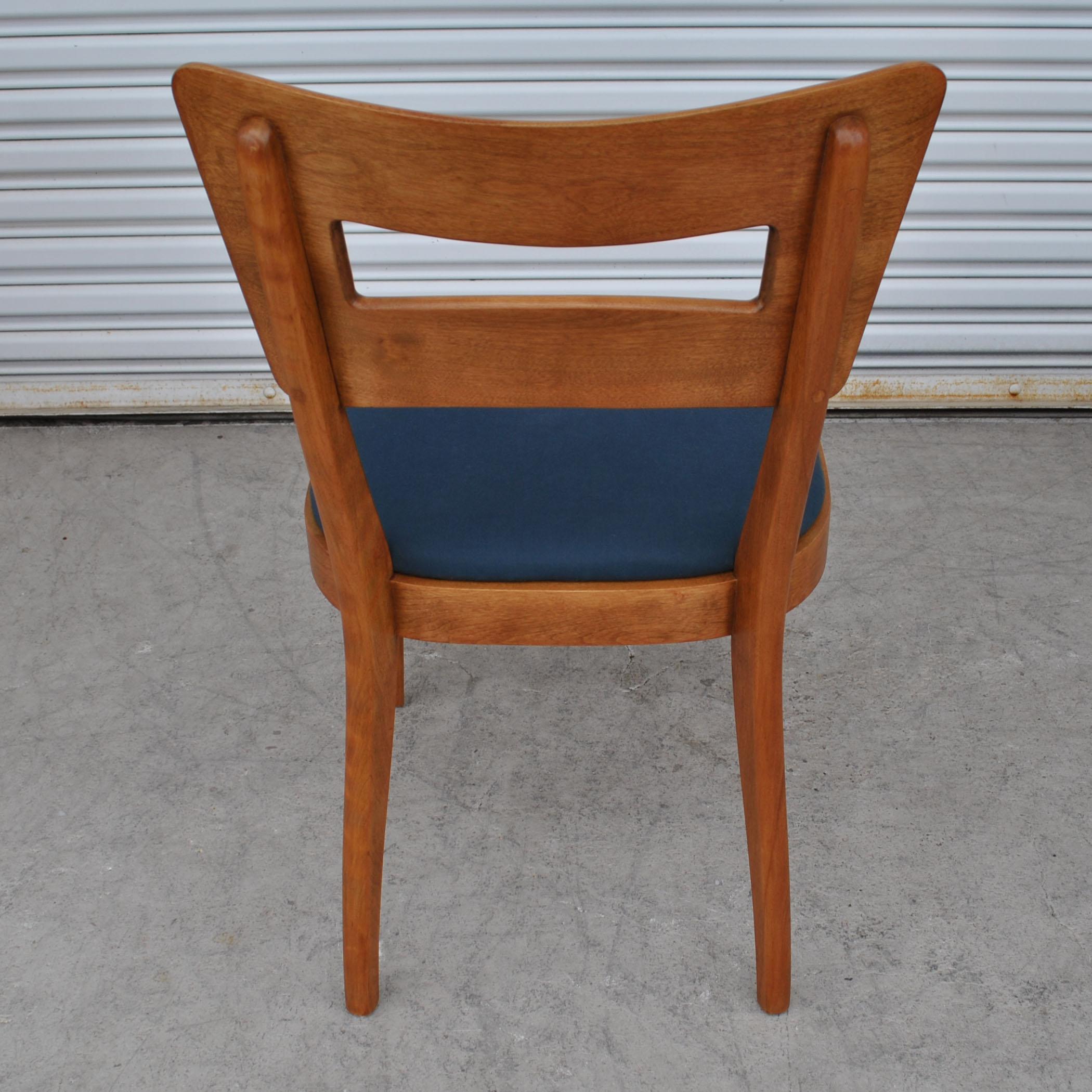 Set of Four Vintage Heywood Wakefield Dogbone Dining Chairs In Good Condition In Pasadena, TX