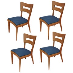 Set of Four Vintage Heywood Wakefield Dogbone Dining Chairs