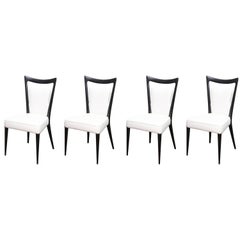 Set of Four Vintage Melchiorre Bega Dining Chairs