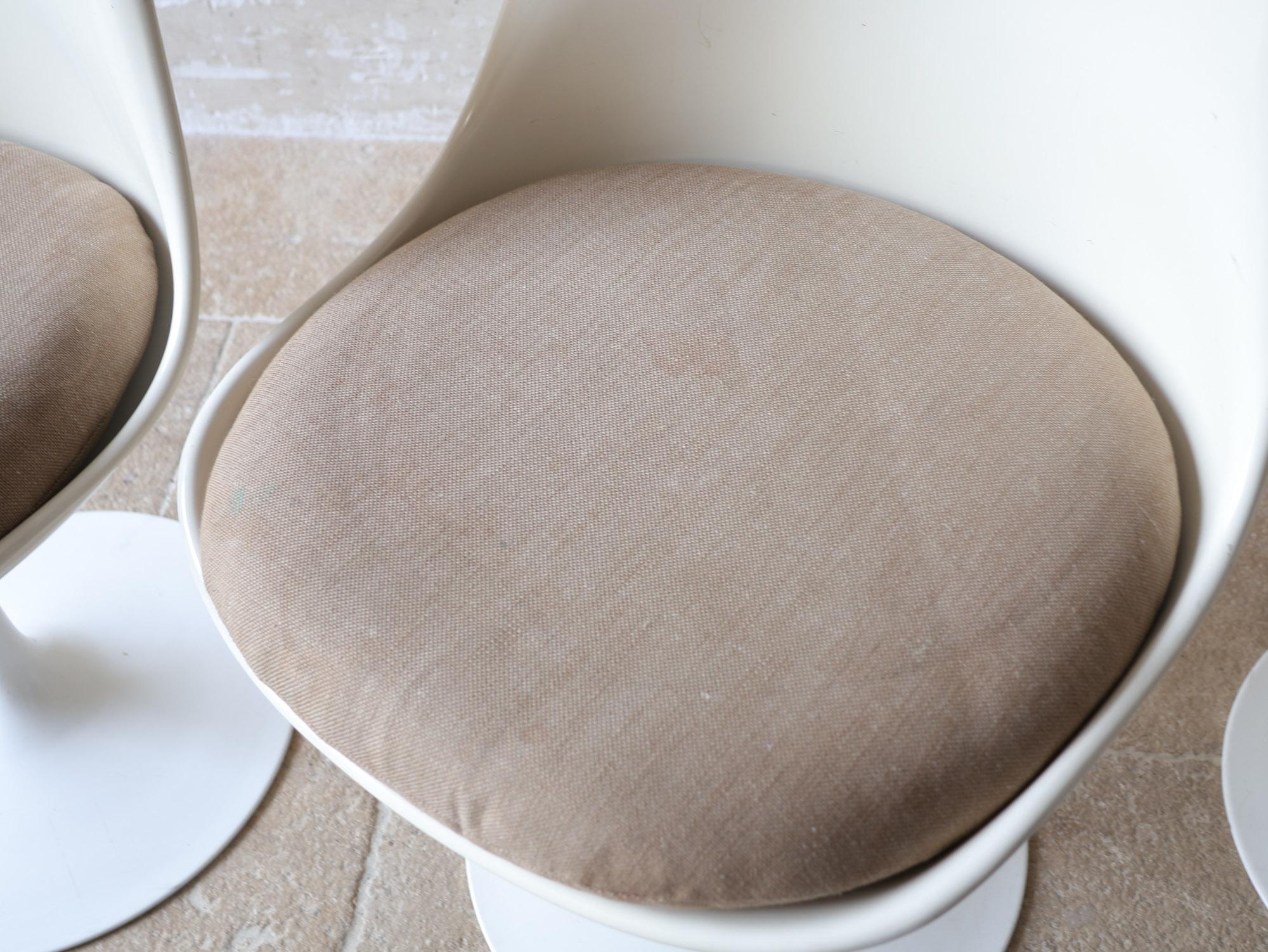 Set di quattro sedie Tulip vintage - Eero Saarinen per Knoll in vendita 1