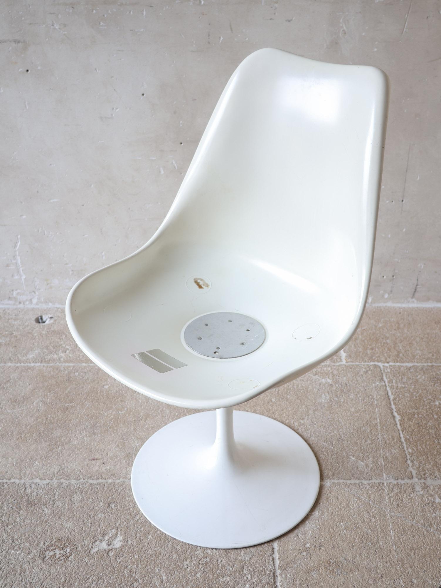 Set di quattro sedie Tulip vintage - Eero Saarinen per Knoll in vendita 2