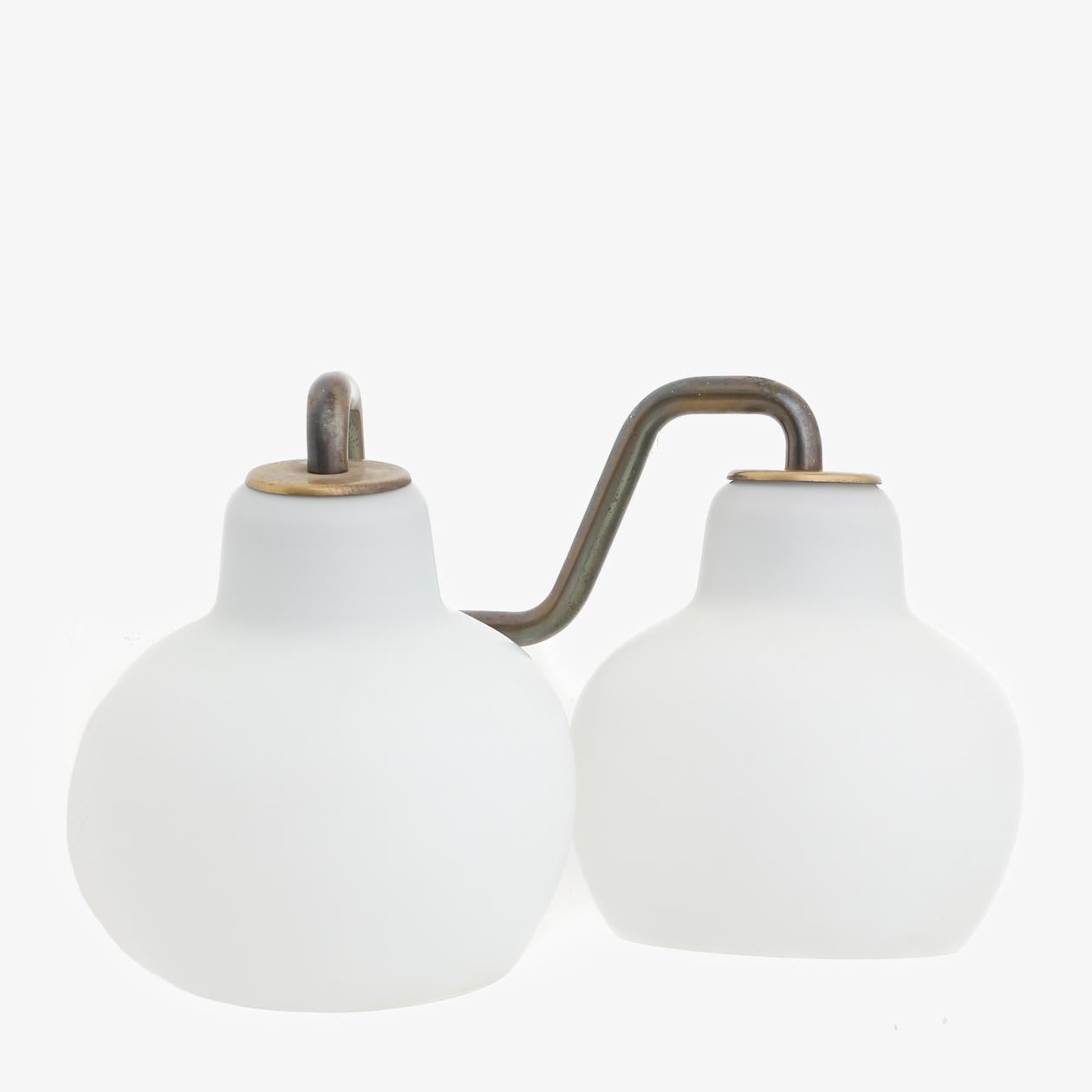 Danish Set of Four Wall Lamps by Vilhelm Lauritzen For Sale
