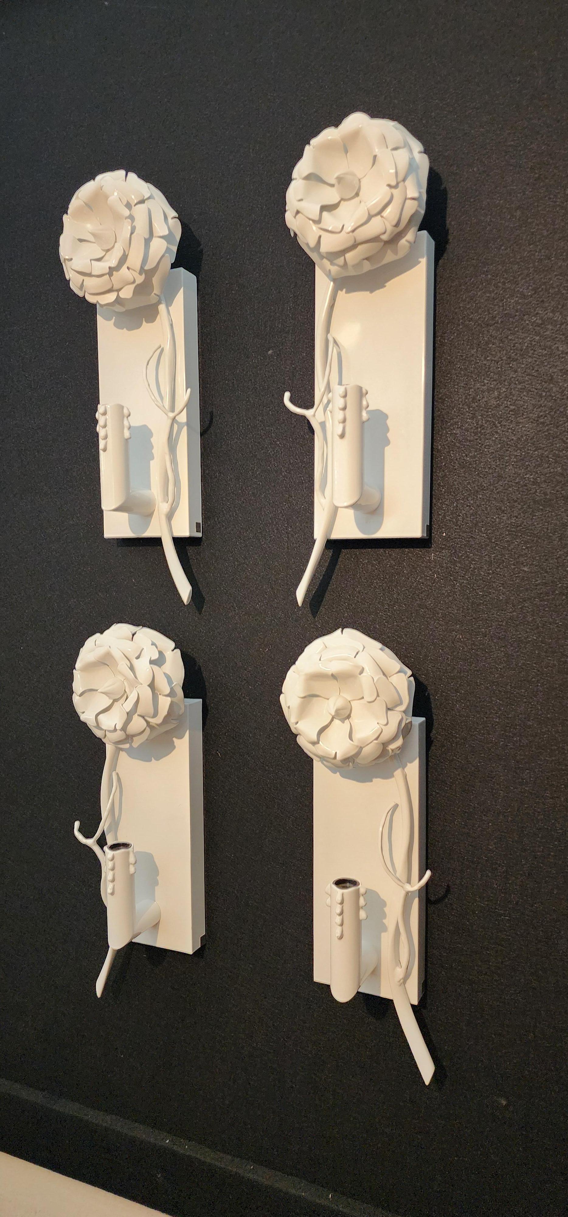 Mid-Century Modern Ensemble de quatre appliques murales Brand van Egmond en vente