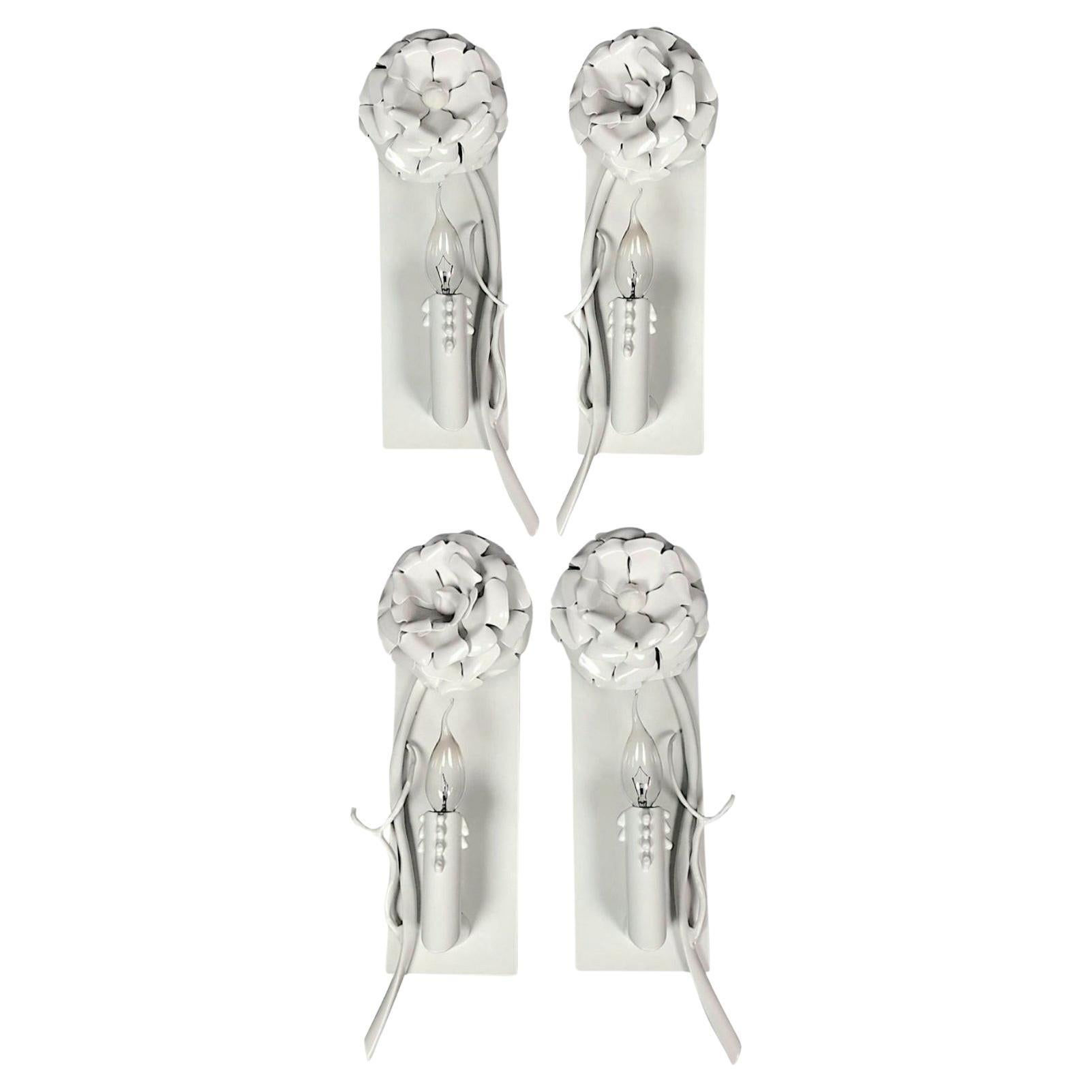Set of Four Wall Sconces Brand van Egmond