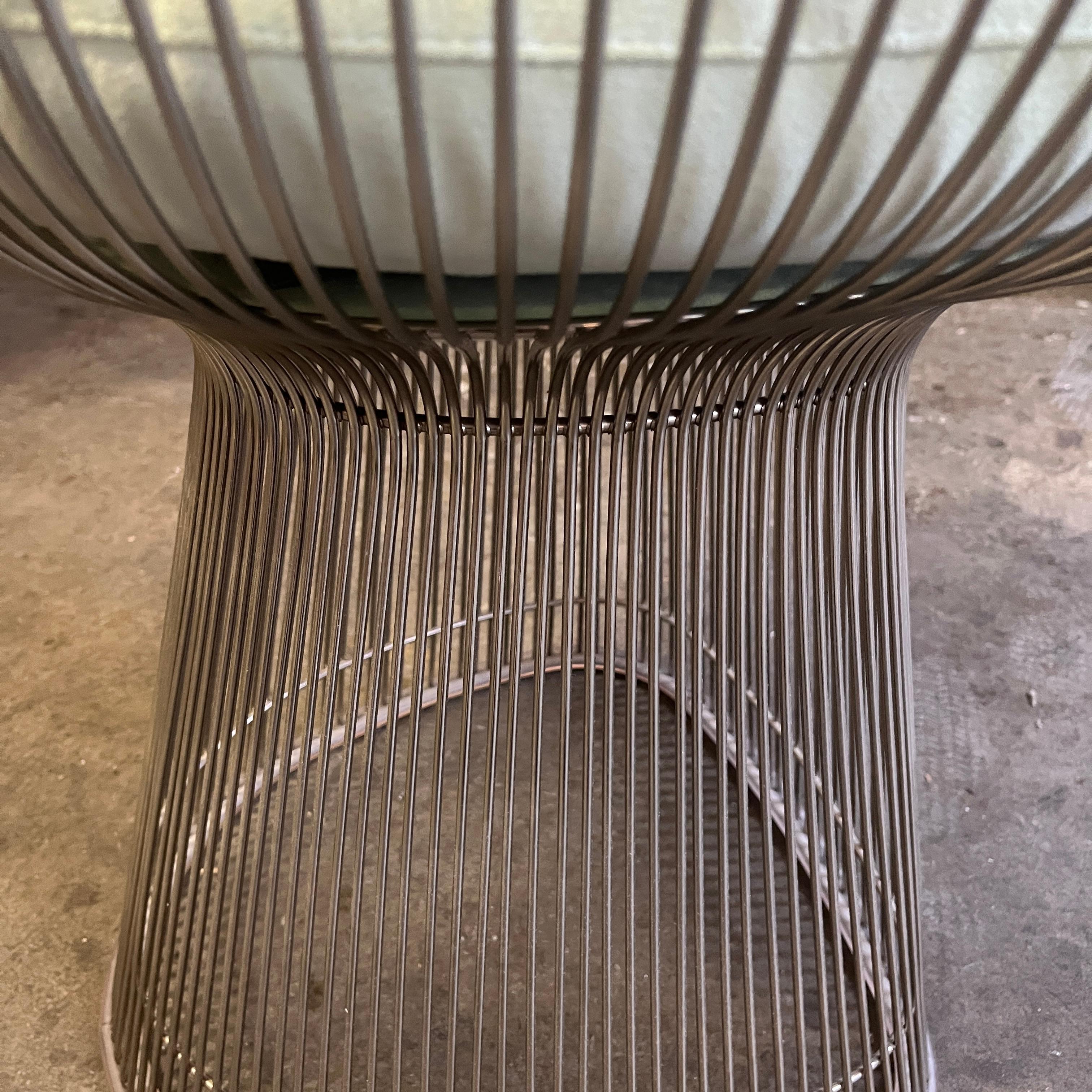Set of Four Warren Platner Chairs for Knoll 6